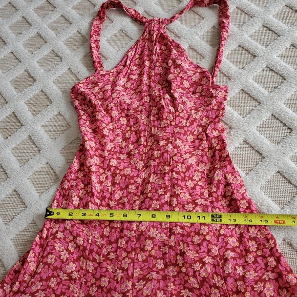 Free People Arlo Ditsy Floral Print Timeless Jumpsuit NWOT Size XS Boho Chic - Picture 11 of 14